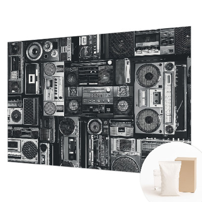 Vlies fotótapéta gyerekszobába Retro rádió