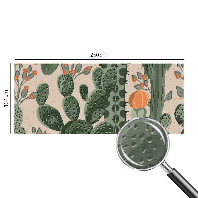 Nyomtatott vlies fotótapéta Zöld kaktuszok