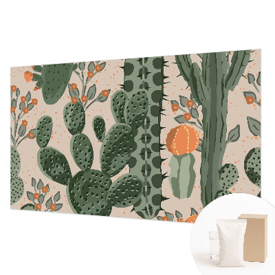 Nyomtatott vlies fotótapéta Zöld kaktuszok