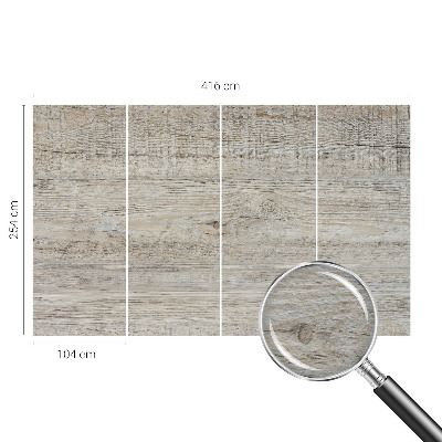 Fotótapéta nappaliba Fa gyűrűk