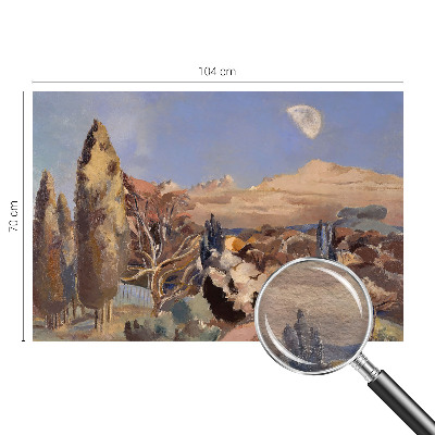 Kép tapéta Erdő táj