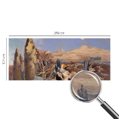 Kép tapéta Erdő táj