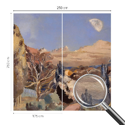 Kép tapéta Erdő táj