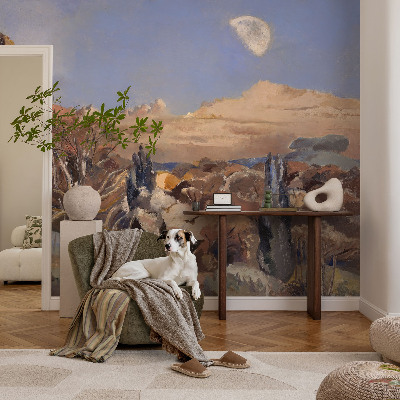 Kép tapéta Erdő táj