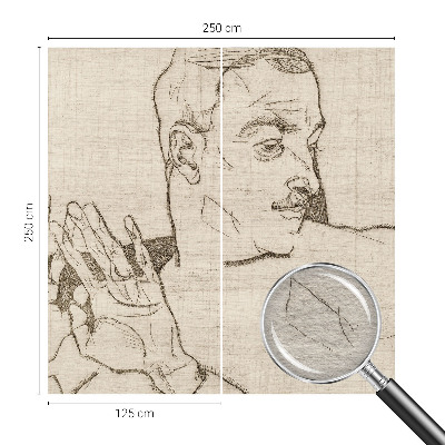 Vlies fotótapéta falra Megkülönböztető karakter