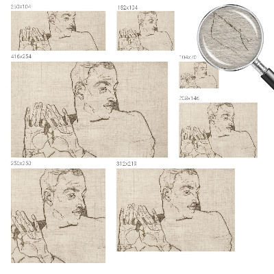 Vlies fotótapéta falra Megkülönböztető karakter