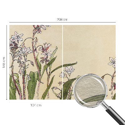 Flíz fotótapéta Virágos elegancia