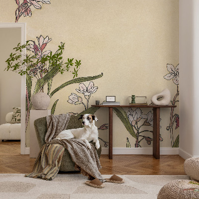 Flíz fotótapéta Virágos elegancia