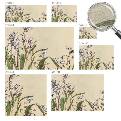 Flíz fotótapéta Virágos elegancia