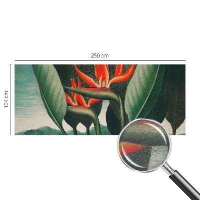 Vlies alapú fotótapéta Egzotikus virágok