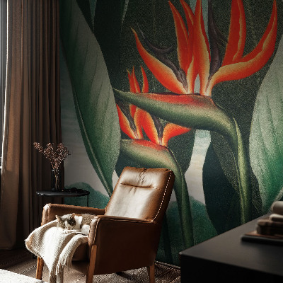 Vlies alapú fotótapéta Egzotikus virágok