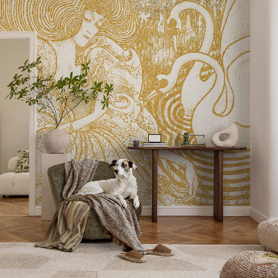 Nyomtatott vlies fotótapéta Női elegancia