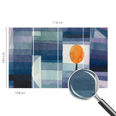 Poszter tapéta Absztrakt fa