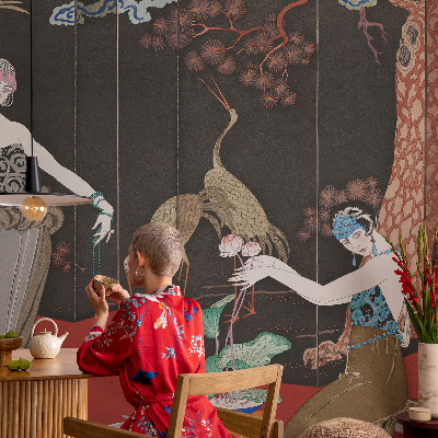 Fotótapéta hálószobába Elegáns jelenet