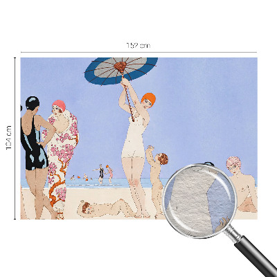 Fotótapéta nappaliba Retro strand