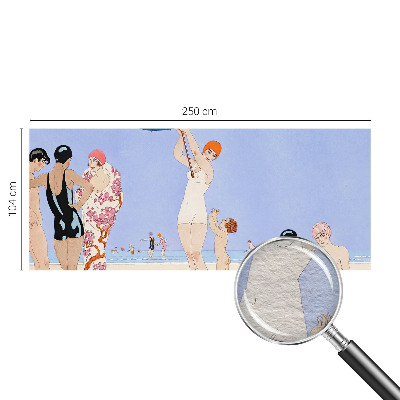 Fotótapéta nappaliba Retro strand