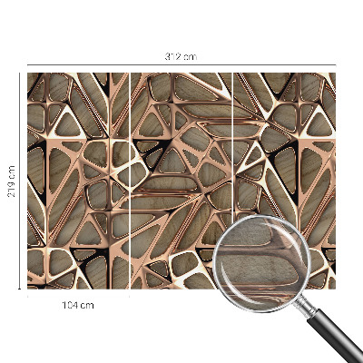 Fotótapéta méretre Geometrikus minta