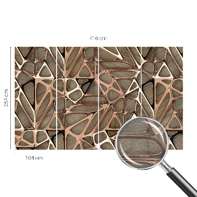 Fotótapéta méretre Geometrikus minta