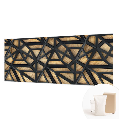 Fotótapéta méretre nappaliba Geometriai kapcsolat