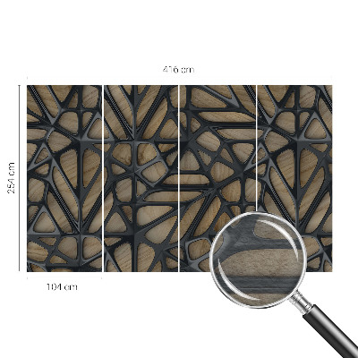 Nyomtatott vlies fotótapéta Fa háló