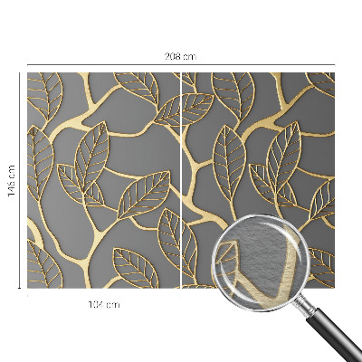 Poszter tapéta falra Elegáns levelek