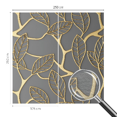 Poszter tapéta falra Elegáns levelek