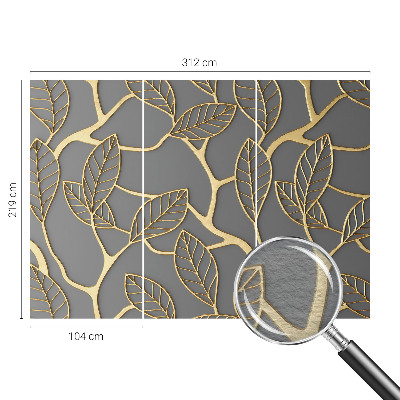 Poszter tapéta falra Elegáns levelek