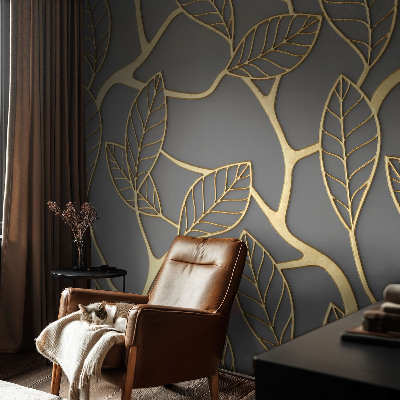 Poszter tapéta falra Elegáns levelek