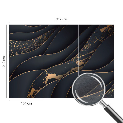 Fotótapéta nappaliba Elegáns hullámok