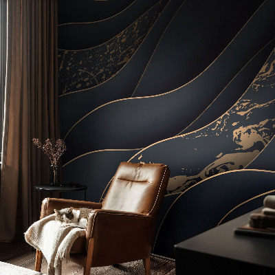 Fotótapéta nappaliba Elegáns hullámok