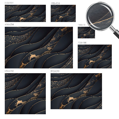 Fotótapéta nappaliba Elegáns hullámok