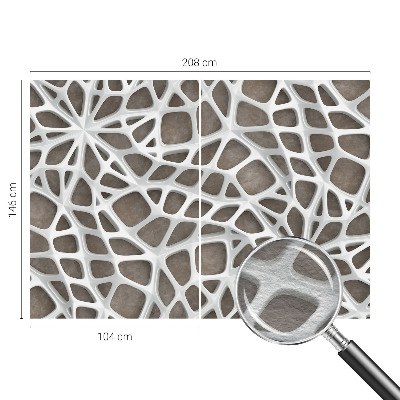 Fotótapéta méretre Geometriai hálózat