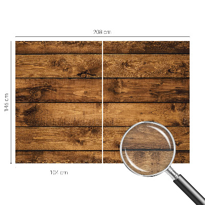 Fotótapéta méretre nappaliba Fa táblák