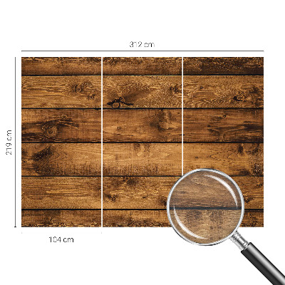 Fotótapéta méretre nappaliba Fa táblák