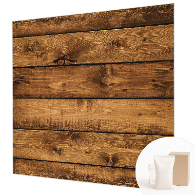 Fotótapéta méretre nappaliba Fa táblák