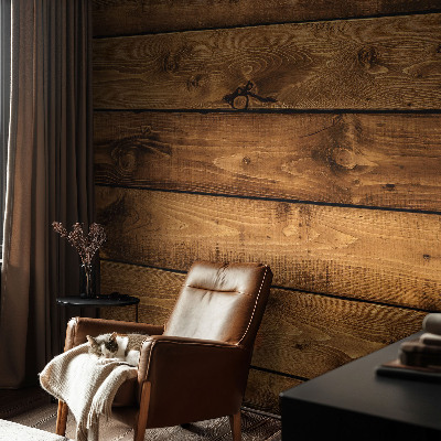 Fotótapéta méretre nappaliba Fa táblák