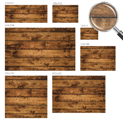 Fotótapéta méretre nappaliba Fa táblák