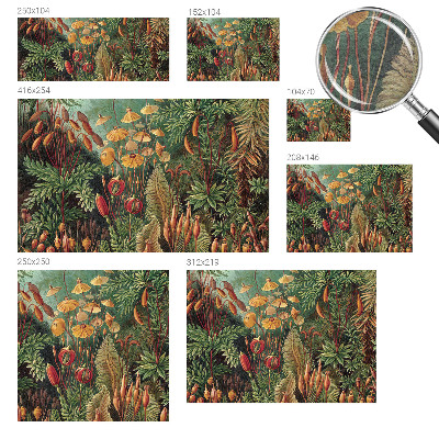 Modern fotótapéta méretre Egzotikus kert