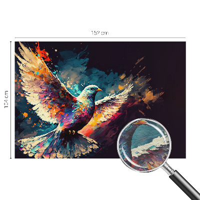 Dekor fotótapéta Színes madár