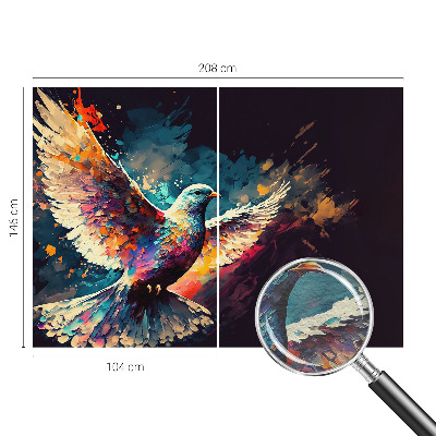 Dekor fotótapéta Színes madár