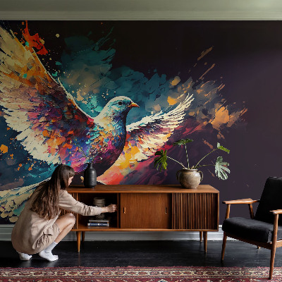 Dekor fotótapéta Színes madár