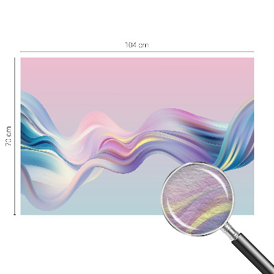 Óriás fotótapéta Színes hullámok