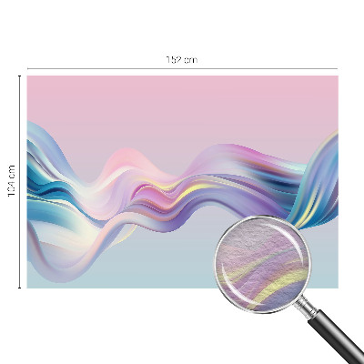 Óriás fotótapéta Színes hullámok