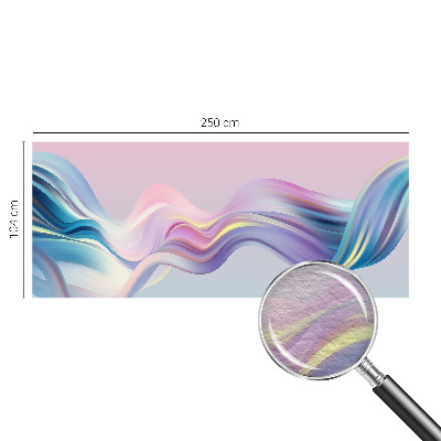 Óriás fotótapéta Színes hullámok