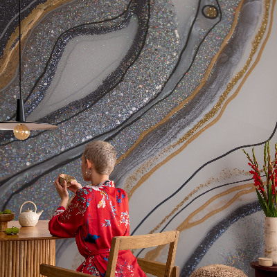 Vlies fotótapéta falra Kőhullámok