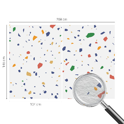 Vlies alapú fotótapéta Szivárvány darabok