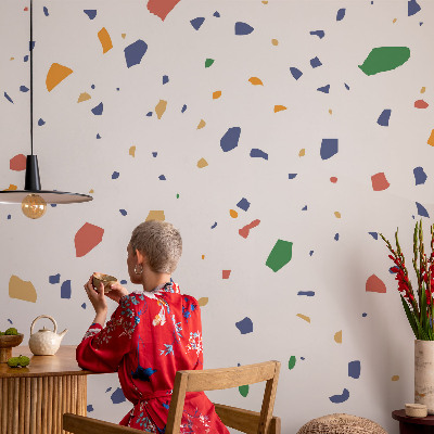 Vlies alapú fotótapéta Szivárvány darabok