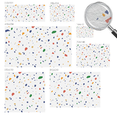 Vlies alapú fotótapéta Szivárvány darabok