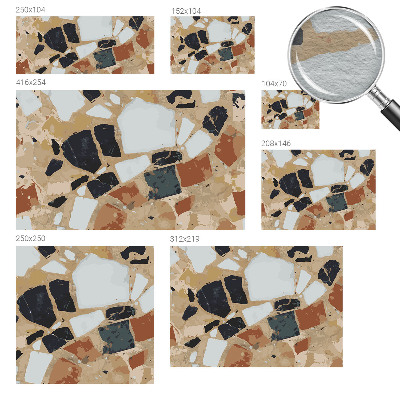 Fali poszter tapéta Rusztikus kövek