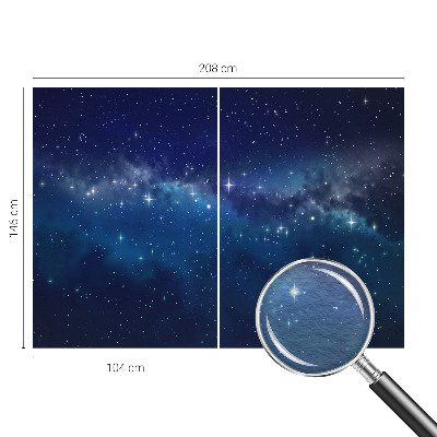 Fotótapéta nappaliba Csillagos éjszaka